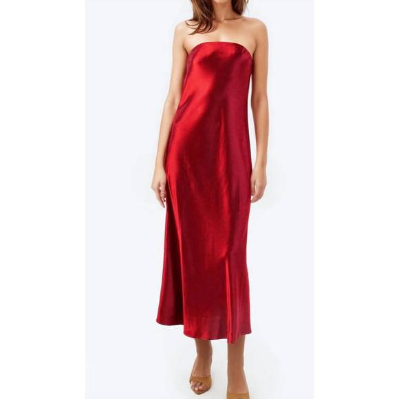 NEW CAMI NYC noelle dress in cardinal - Picture 1 of 2